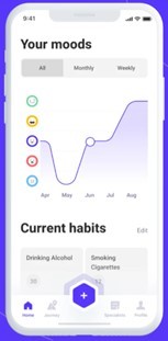 Mindleap smartphone app interface